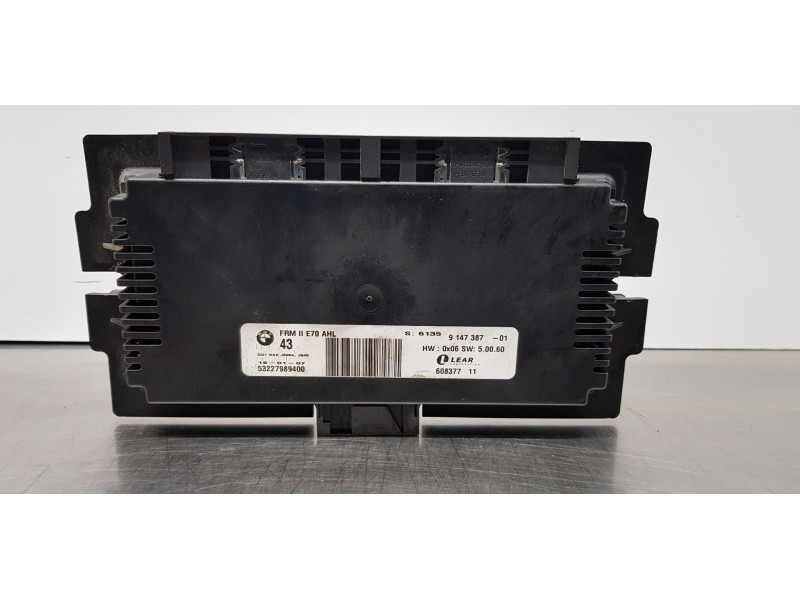 Recambio de modulo electronico para bmw x5 (e70) 3.0d referencia OEM IAM 61356827063 9147387  Recambio de modulo electronico para bmw x5 (e70) 3.0d referencia OEM IAM 61356827063 9147387
