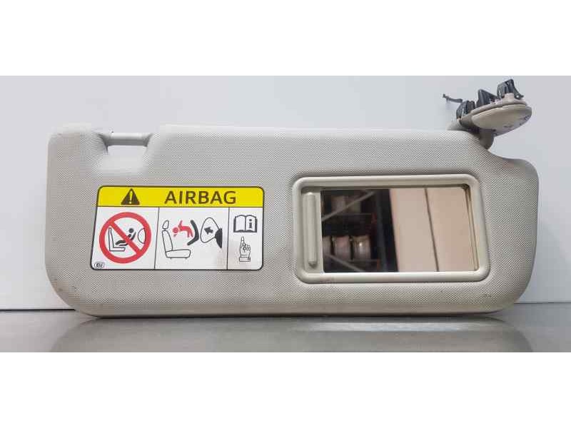 Recambio de parasol derecho para toyota avensis touring sports executive referencia OEM IAM 7431005192B0  