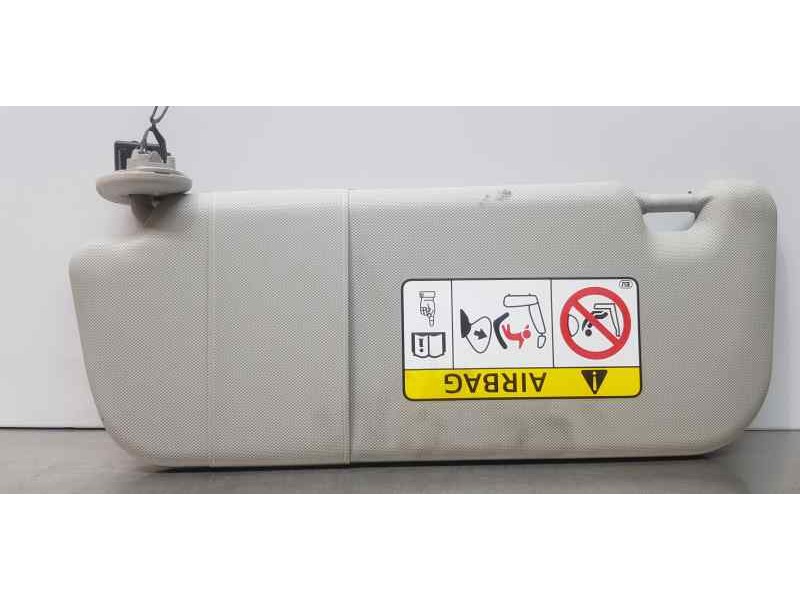 Recambio de parasol derecho para toyota avensis touring sports executive referencia OEM IAM 7431005192B0  