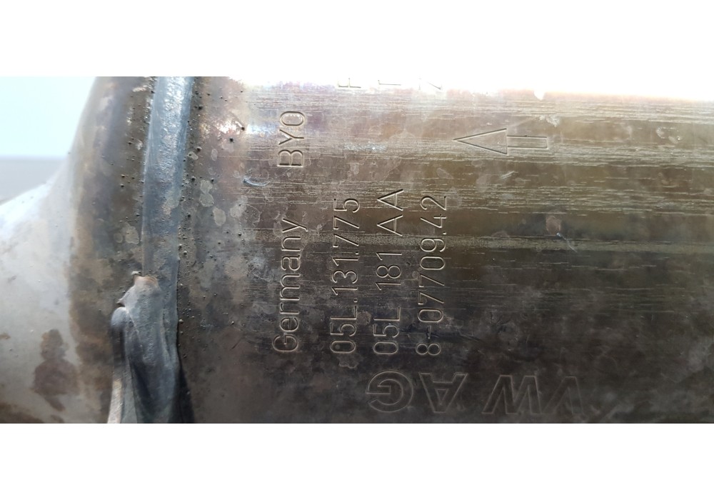 Recambio de filtro de particulas para audi a6 berlina (4a2) 40 tdi basic referencia OEM IAM 05L131765S 05L131755 BY0