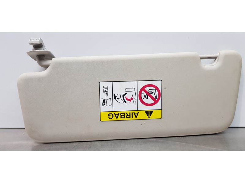 Recambio de parasol derecho para hyundai i30 fastback tecno referencia OEM IAM 85220G3010MMH  