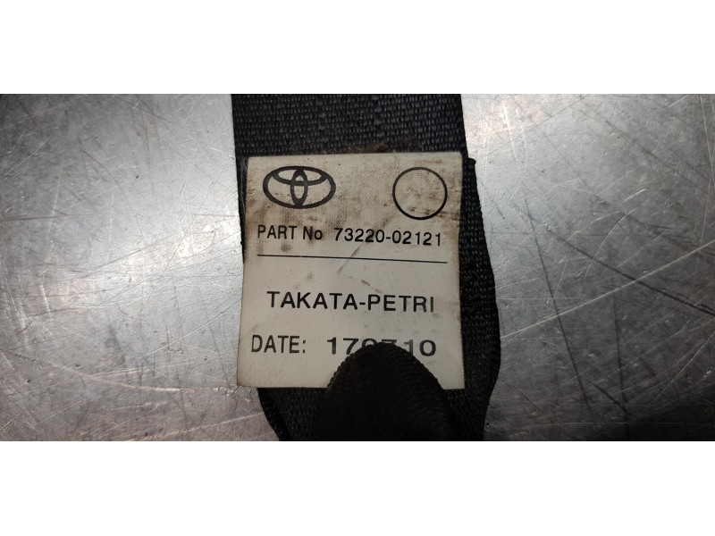 Recambio de cinturon seguridad delantero izquierdo para toyota auris hybrid active referencia OEM IAM 7322002121   Recambio de cinturon seguridad delantero izquierdo para toyota auris hybrid active referencia OEM IAM 7322002121
