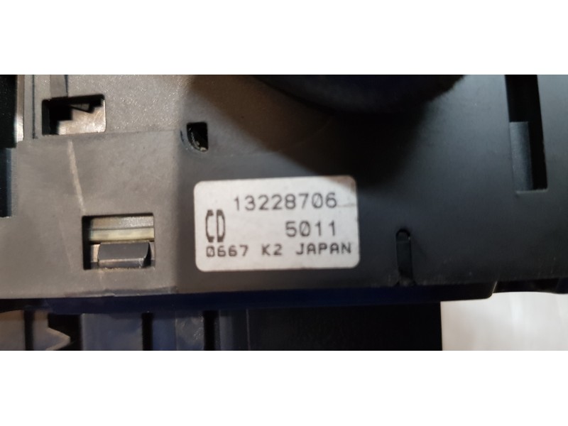 Recambio de mando elevalunas delantero izquierdo para opel astra gtc enjoy referencia OEM IAM 13228706   Recambio de mando elevalunas delantero izquierdo para opel astra gtc enjoy referencia OEM IAM 13228706