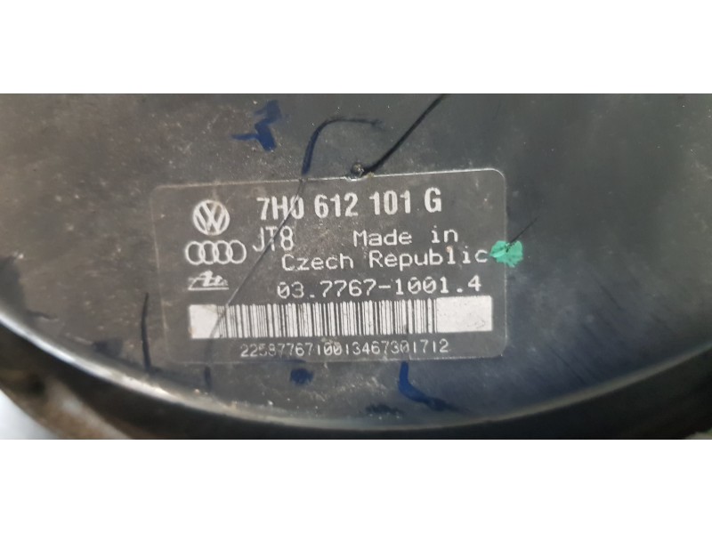 Recambio de servofreno para volkswagen t5 transporter/furgoneta caja cerrada referencia OEM IAM 7H0612101G  