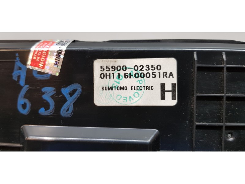 Recambio de mando climatizador para toyota auris hybrid active referencia OEM IAM 5590002350   Recambio de mando climatizador para toyota auris hybrid active referencia OEM IAM 5590002350