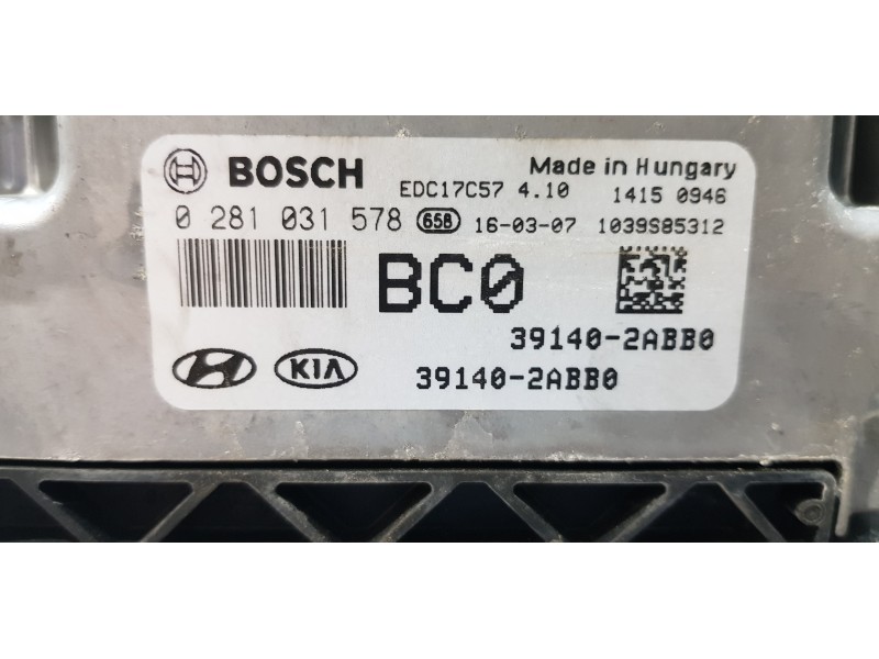 Recambio de centralita motor uce para hyundai i30 (gd) classic referencia OEM IAM 391402ABB0  