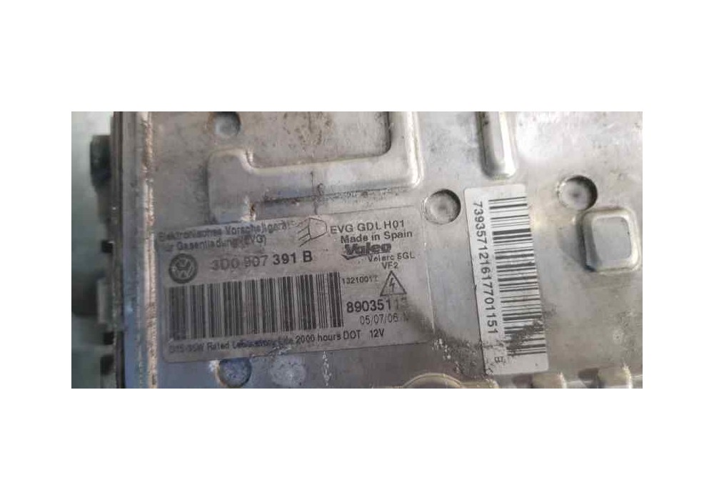 Recambio de faro izquierdo para volkswagen phaeton (3d2/3d8) tdi v6 4motion (5 asientos) referencia OEM IAM 3D1941017P   Recambio de faro izquierdo para volkswagen phaeton (3d2/3d8) tdi v6 4motion (5 asientos) referencia OEM IAM 3D1941017P