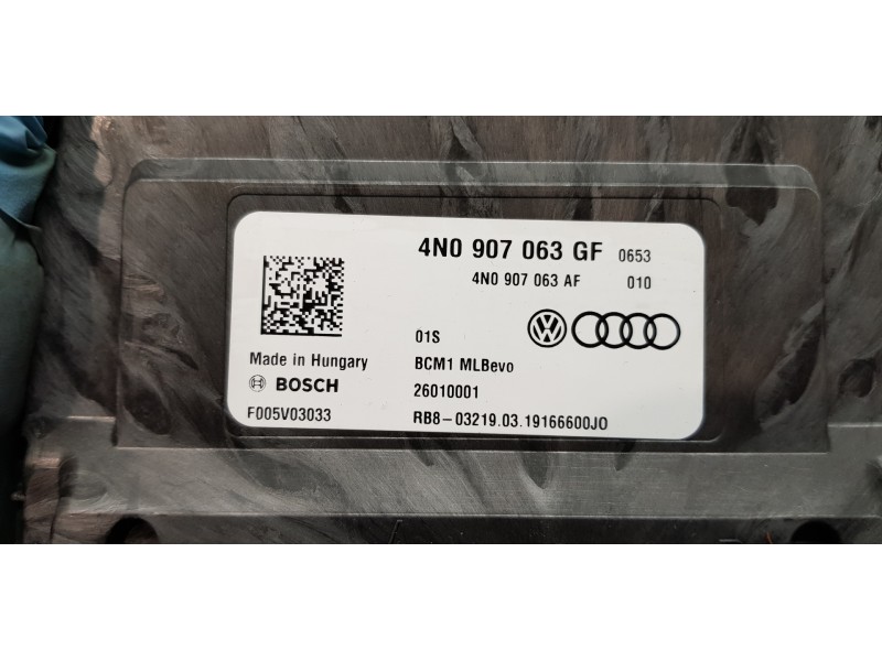 Recambio de modulo confort para audi a6 berlina (4a2) 40 tdi basic referencia OEM IAM 4N0907063GF 4N0907063GN 