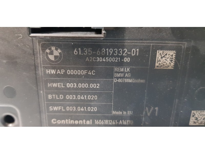 Recambio de caja reles / fusibles para bmw serie 1 lim. 5-trg. (f20) 118d referencia OEM IAM A2C30450021   Recambio de caja reles / fusibles para bmw serie 1 lim. 5-trg. (f20) 118d referencia OEM IAM A2C30450021