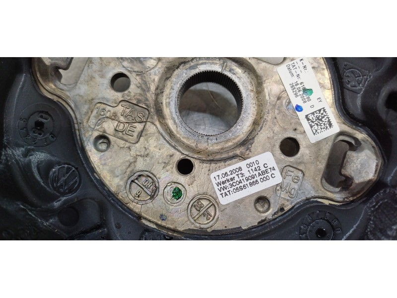 Recambio de volante para volkswagen passat variant (3c5) trendline referencia OEM IAM 3C0419091APE74   Recambio de volante para volkswagen passat variant (3c5) trendline referencia OEM IAM 3C0419091APE74