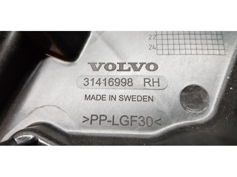 Recambio de elevalunas trasero derecho para volvo xc60 inscription awd referencia OEM IAM 31416998  
