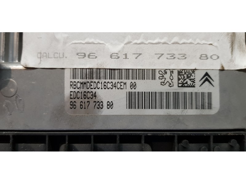 Recambio de centralita motor uce para citroen c4 berlina collection referencia OEM IAM 9661773380  