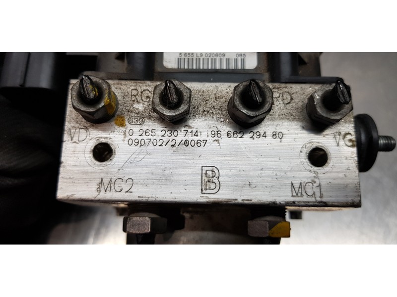 Recambio de abs para peugeot 308 confort referencia OEM IAM 9666229480 0265230714  Recambio de abs para peugeot 308 confort referencia OEM IAM 9666229480 0265230714