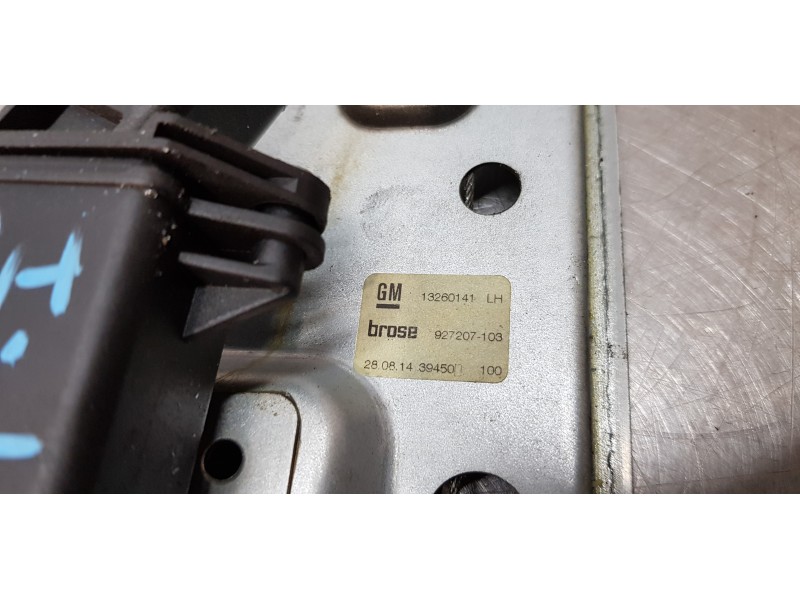 Recambio de elevalunas trasero izquierdo para opel zafira tourer selective referencia OEM IAM 13260141   Recambio de elevalunas trasero izquierdo para opel zafira tourer selective referencia OEM IAM 13260141