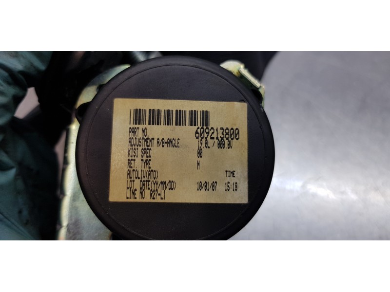 Recambio de cinturon seguridad trasero derecho para mitsubishi outlander (cw0) motion 4wd referencia OEM IAM 609213800 609213800 Recambio de cinturon seguridad trasero derecho para mitsubishi outlander (cw0) motion 4wd referencia OEM IAM 609213800 609213800