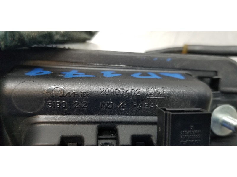 Recambio de maneta exterior porton para opel zafira tourer edition referencia OEM IAM 20907402   Recambio de maneta exterior porton para opel zafira tourer edition referencia OEM IAM 20907402