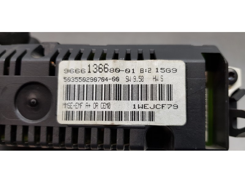 Recambio de pantalla multifuncion para peugeot 308 confort referencia OEM IAM 9666136680   Recambio de pantalla multifuncion para peugeot 308 confort referencia OEM IAM 9666136680