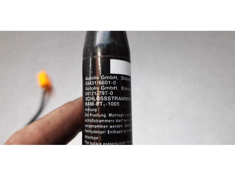 Recambio de pretensor airbag derecho para ford fiesta (cbk) ambiente referencia OEM IAM 2S6AA61208AC   Recambio de pretensor airbag derecho para ford fiesta (cbk) ambiente referencia OEM IAM 2S6AA61208AC