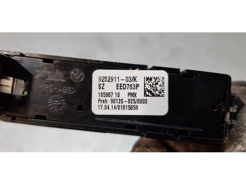Recambio de mando multifuncion para bmw serie 1 lim. (f20) 116d efficientdynamics edition referencia OEM IAM 925291103   Recambio de mando multifuncion para bmw serie 1 lim. (f20) 116d efficientdynamics edition referencia OEM IAM 925291103