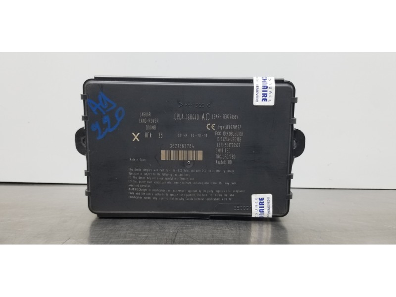 Recambio de modulo electronico para land rover evoque dynamic referencia OEM IAM LR071651 DPLA19H440AC DPLA19H440AF