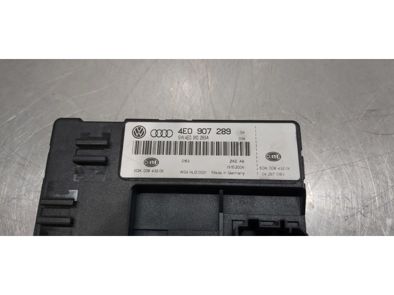 Recambio de modulo confort para audi a8 (4e2) 4.2 quattro referencia OEM IAM 4E0910289 4E0910289D  Recambio de modulo confort para audi a8 (4e2) 4.2 quattro referencia OEM IAM 4E0910289 4E0910289D