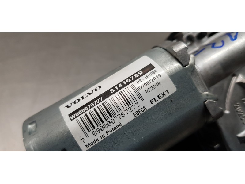 Recambio de motor limpia trasero para volvo xc60 inscription awd referencia OEM IAM 31416789 3 PINES 