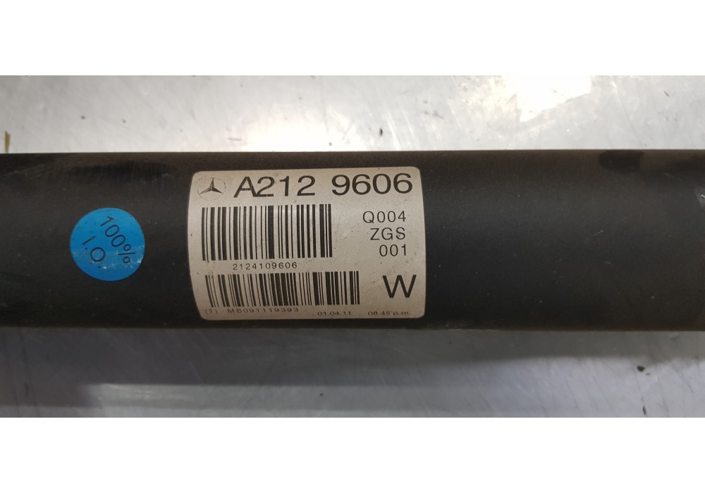 Recambio de transmision central para mercedes clase cls (w218) cls 350 cdi be (218.323) referencia OEM IAM A2124109606  