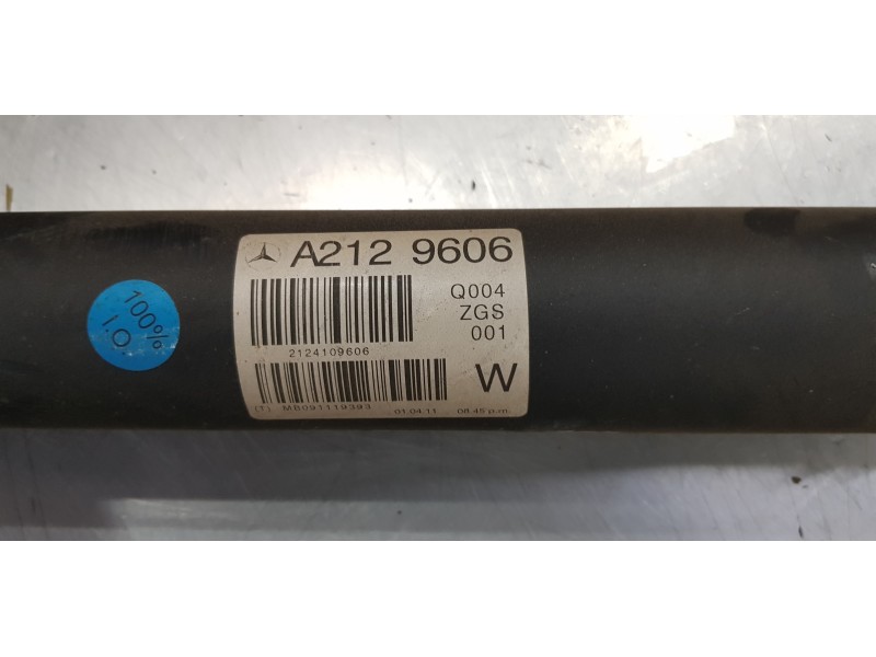 Recambio de transmision central para mercedes clase cls (w218) cls 350 cdi be (218.323) referencia OEM IAM A2124109606  