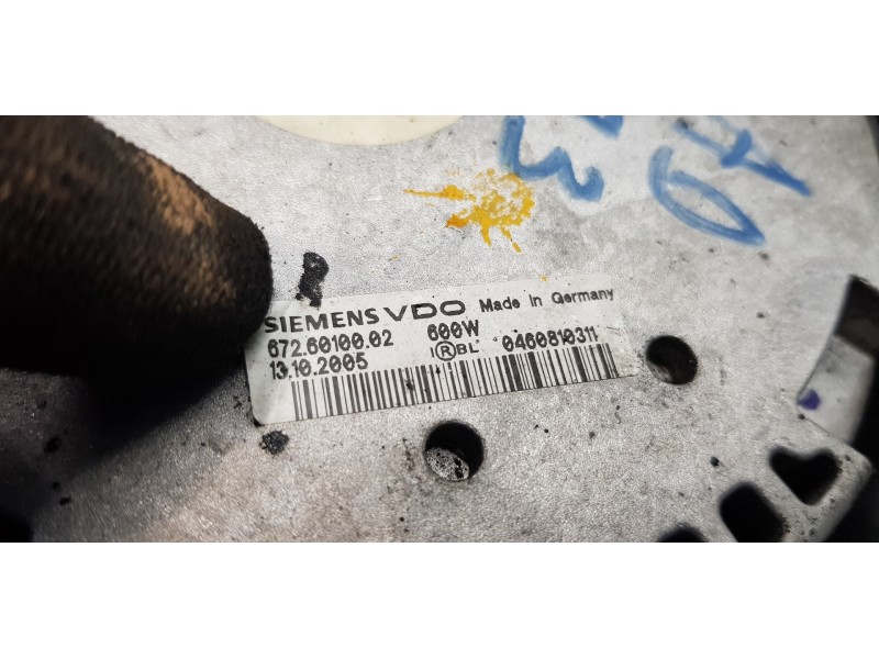 Recambio de electroventilador para mercedes clase r (w251) 320 cdi (251.022) referencia OEM IAM A1645000493 6726010002 