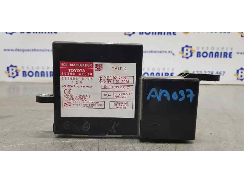 Recambio de modulo electronico para toyota rav 4 (a3) executive referencia OEM IAM 8930042020  
