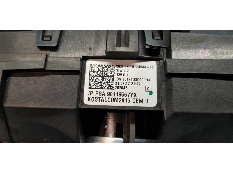 Recambio de anillo airbag para opel grandland x excellence referencia OEM IAM 98118567YX  