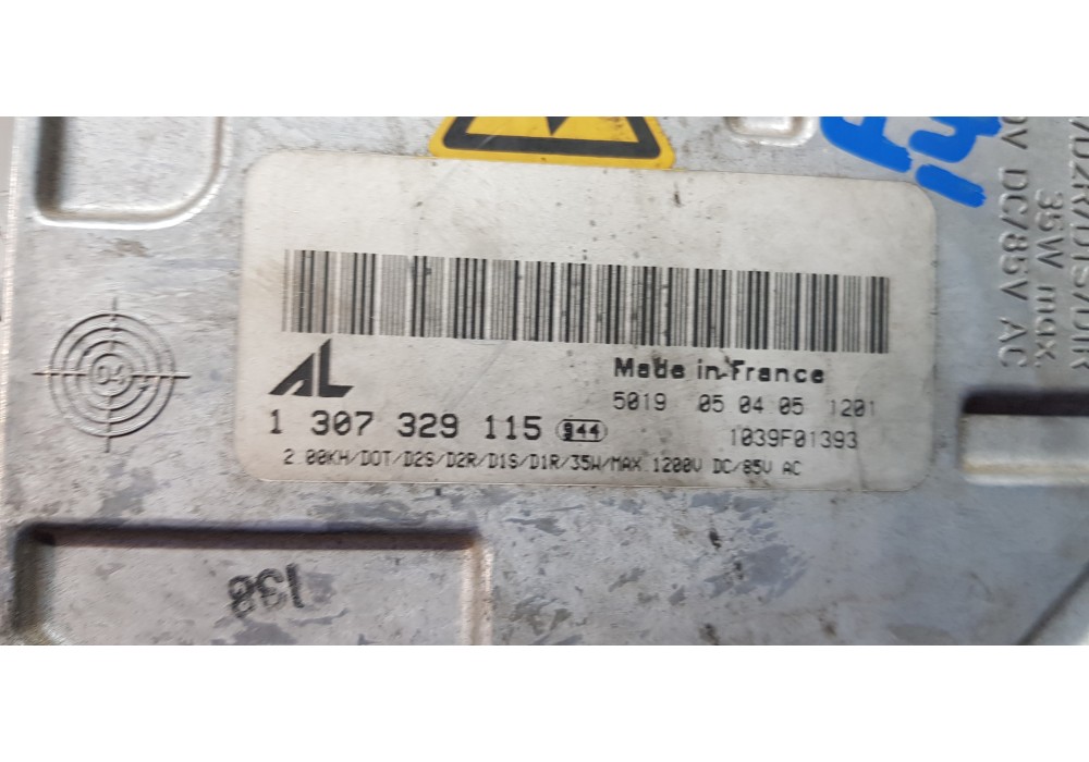 Recambio de centralita faros xenon para audi a4 berlina (8e) 2.0 tdi 16v (103kw) referencia OEM IAM 1307329115  