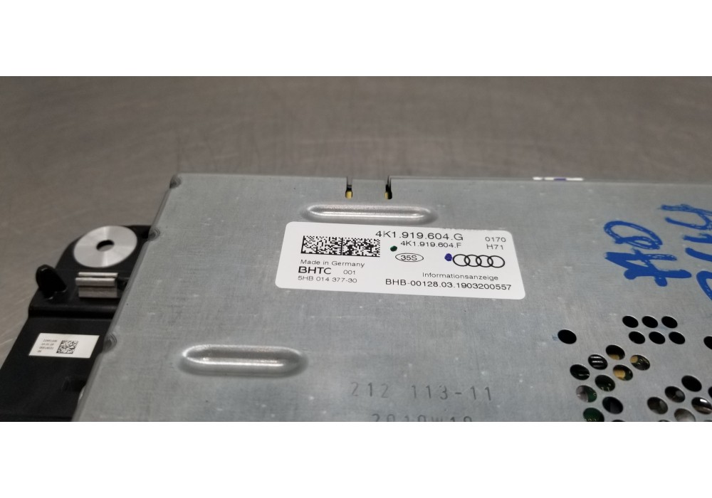 Recambio de pantalla multifuncion para audi a6 berlina (4a2) 40 tdi basic referencia OEM IAM 4K1919604G 4K1919604F 