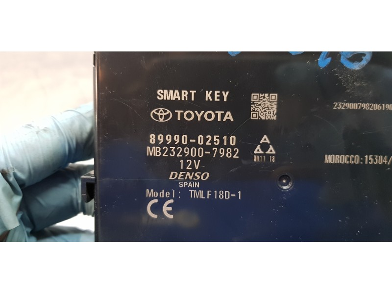 Recambio de modulo electronico para toyota corolla (e21) hybrid active referencia OEM IAM 8999002510 MB2329007982 