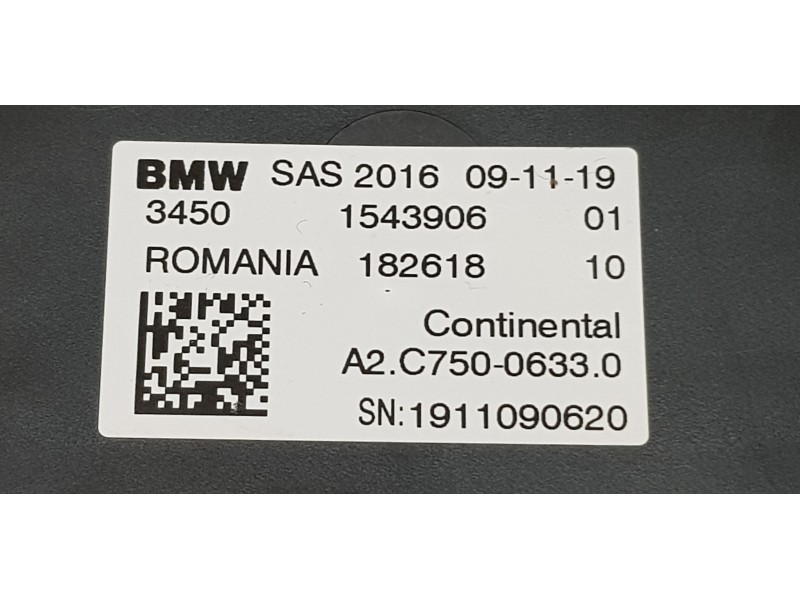 Recambio de modulo electronico para bmw serie x3 (g01) xdrive20d referencia OEM IAM 34501543906  