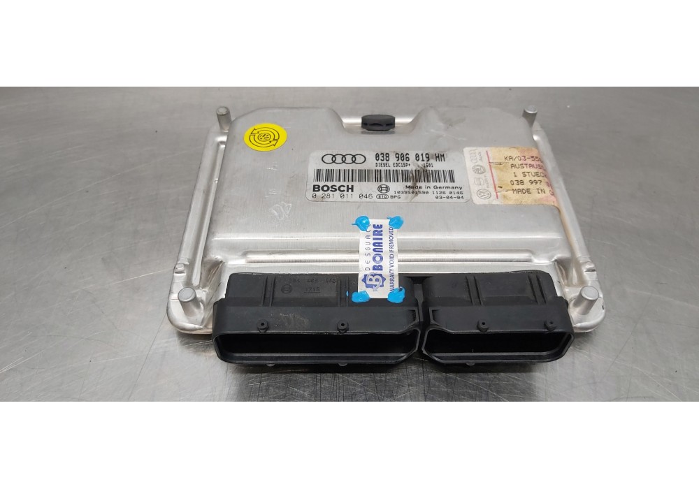 Recambio de centralita motor uce para audi a6 berlina (4b2) 1.9 tdi referencia OEM IAM 038906019HM 0281011046 