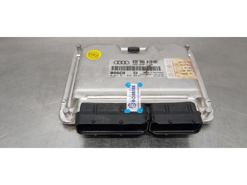 Recambio de centralita motor uce para audi a6 berlina (4b2) 1.9 tdi referencia OEM IAM 038906019HM 0281011046 