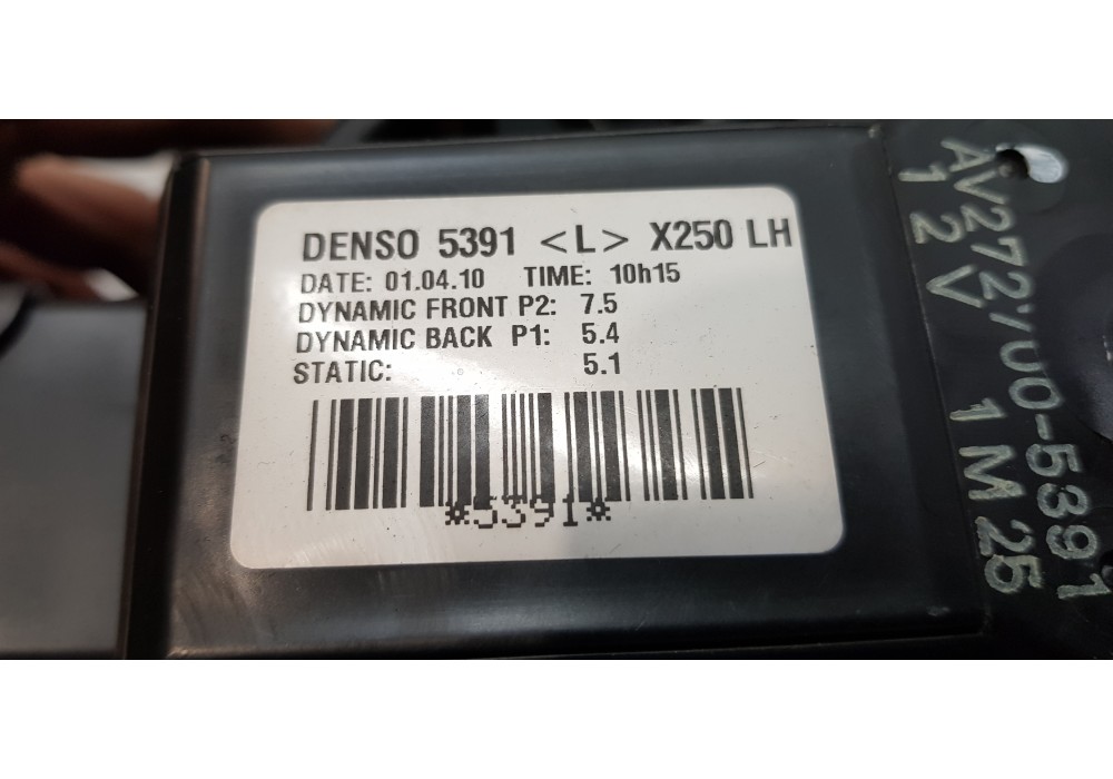 Recambio de ventilador calefaccion para jaguar xf 3.0 v6 diesel s premium luxury referencia OEM IAM AV2727005391  