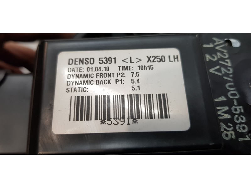 Recambio de ventilador calefaccion para jaguar xf 3.0 v6 diesel s premium luxury referencia OEM IAM AV2727005391  