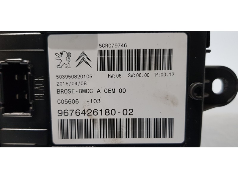 Recambio de modulo electronico para citroen c4 grand picasso feel referencia OEM IAM 9676426180  
