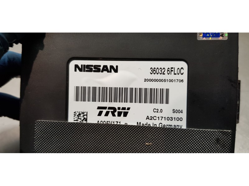 Recambio de modulo electronico para nissan qashqai (j11) acenta referencia OEM IAM 360326FL0C   Recambio de modulo electronico para nissan qashqai (j11) acenta referencia OEM IAM 360326FL0C