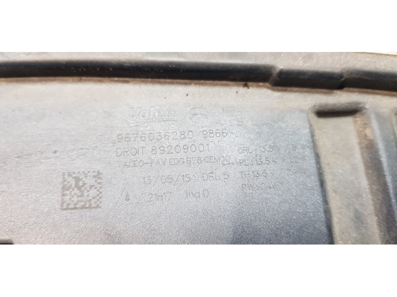 Recambio de piloto delantero derecho para citroen c4 picasso seduction referencia OEM IAM 9676036280   Recambio de piloto delantero derecho para citroen c4 picasso seduction referencia OEM IAM 9676036280