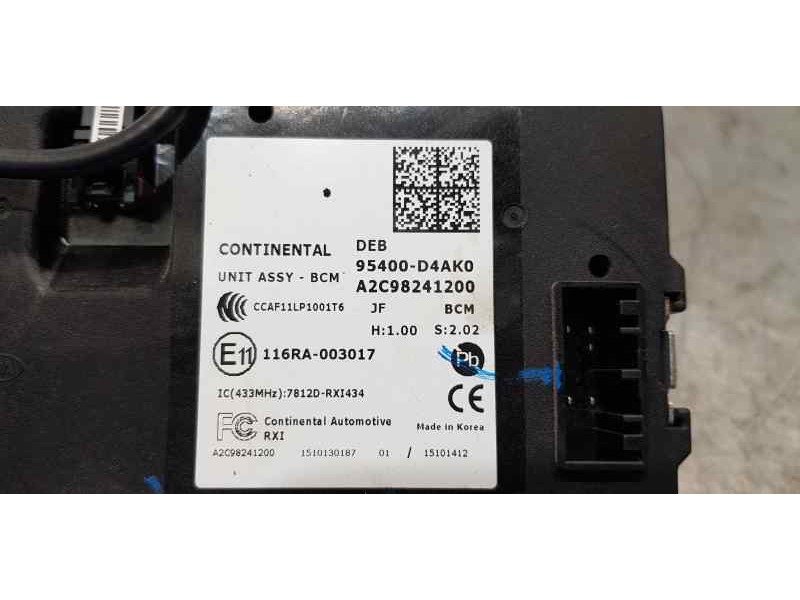 Recambio de modulo electronico para kia optima vision referencia OEM IAM 95400D4AK0  