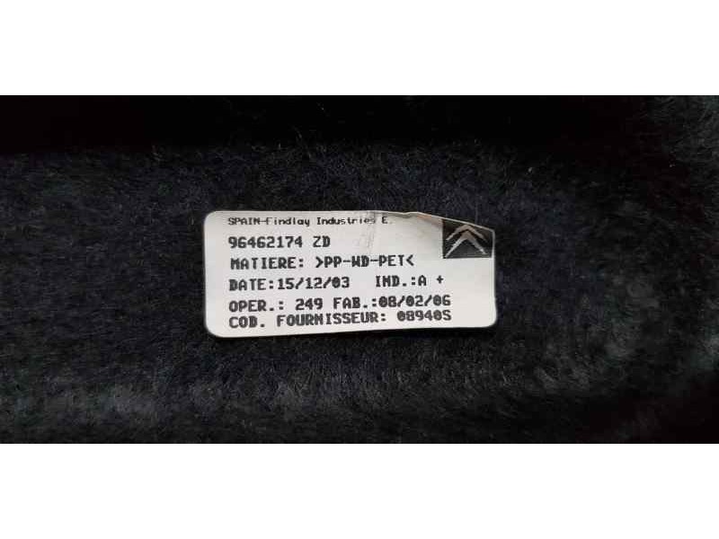 Recambio de bandeja trasera para citroen c4 berlina collection referencia OEM IAM 96462174ZD  