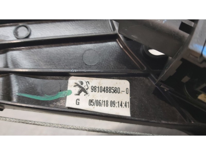 Recambio de elevalunas trasero izquierdo para peugeot 3008 active referencia OEM IAM 9810488580   Recambio de elevalunas trasero izquierdo para peugeot 3008 active referencia OEM IAM 9810488580