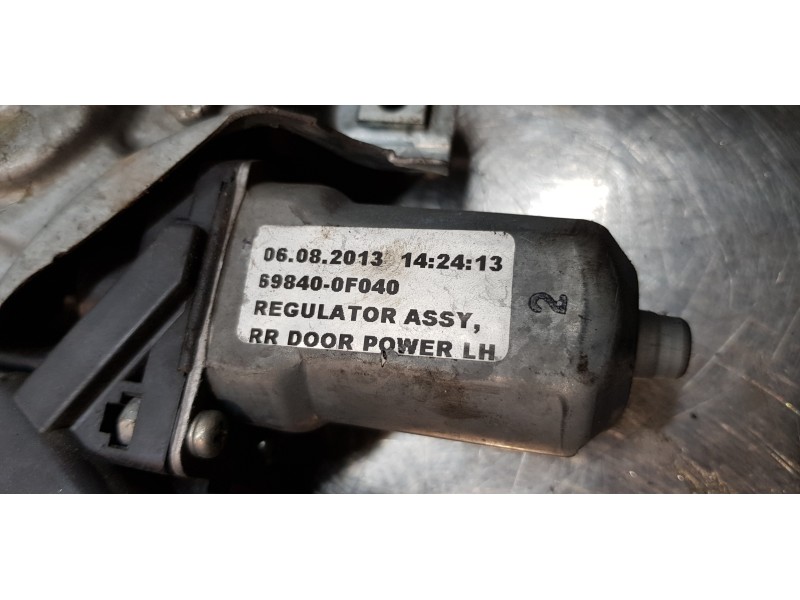 Recambio de elevalunas trasero izquierdo para toyota verso active referencia OEM IAM 698400F040   Recambio de elevalunas trasero izquierdo para toyota verso active referencia OEM IAM 698400F040