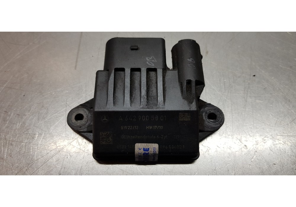 Recambio de caja precalentamiento para mercedes clase s (w221) berlina 320 / 350 cdi (221.022) referencia OEM IAM A6429005801  