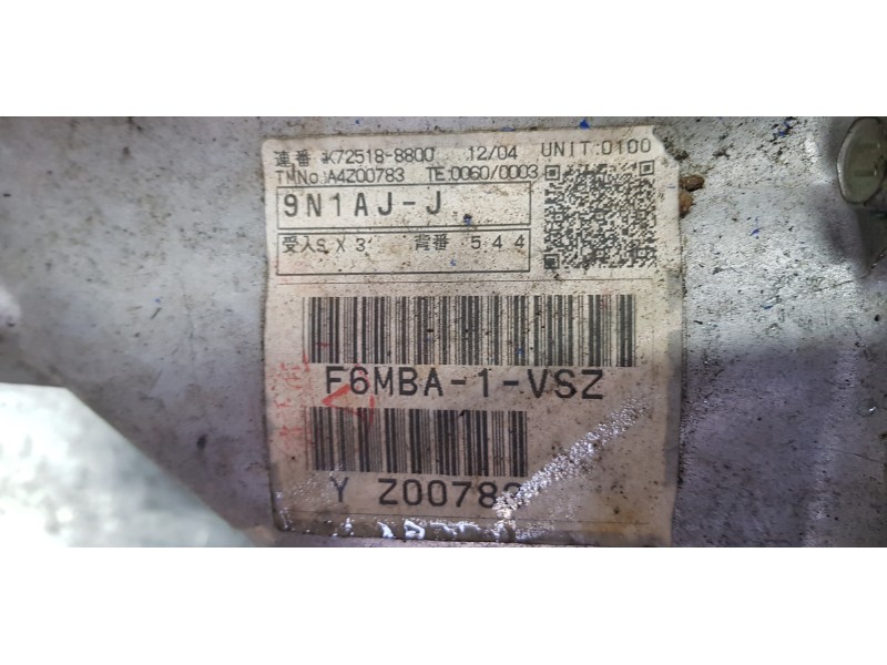 Recambio de caja cambios para mitsubishi asx (ga0w) motion 2wd referencia OEM IAM 2500A545  