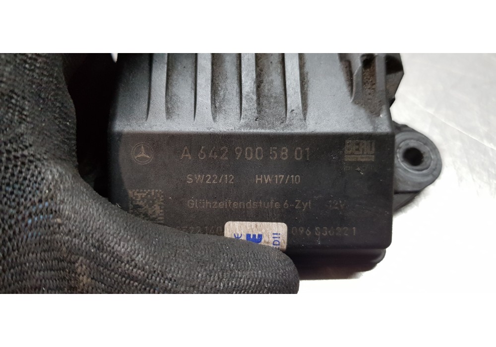 Recambio de caja precalentamiento para mercedes clase s (w221) berlina 320 / 350 cdi (221.022) referencia OEM IAM A6429005801  