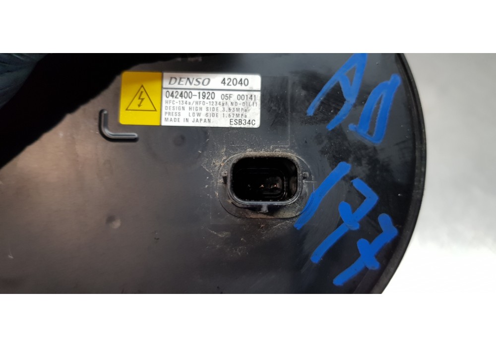 Recambio de compresor aire acondicionado para toyota rav 4 plug-in hybrid advance referencia OEM IAM 8837042041 0424001920 